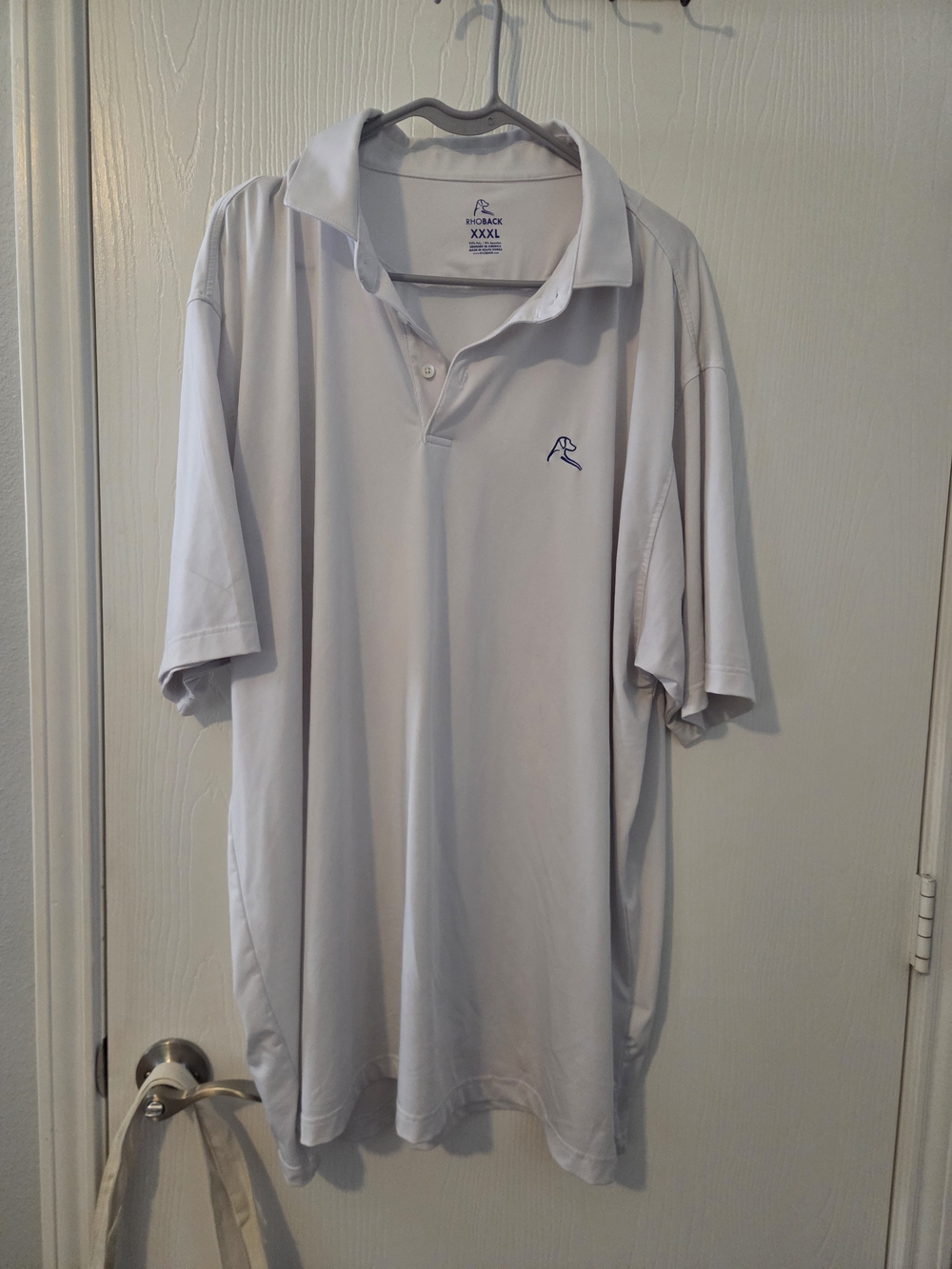 Rhoback Collection White Polo Shirt